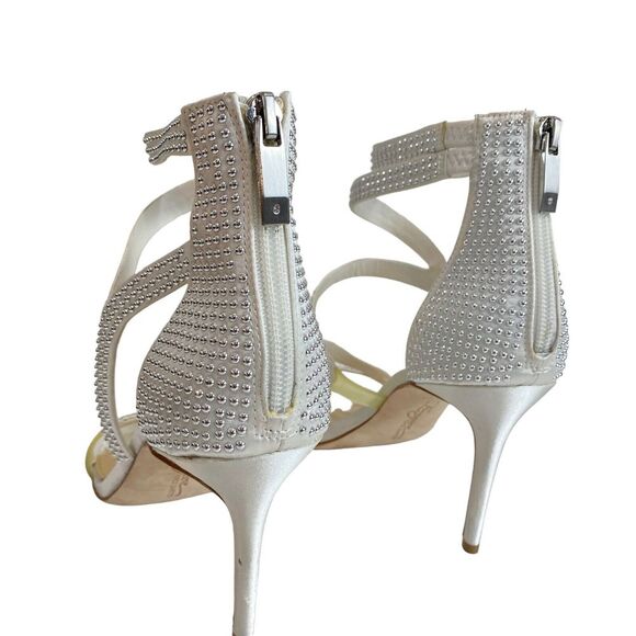 Vince Camuto Imagine IM- Prest, Pure White Deluxe Satin Women's US 8M - Picture 10 of 16